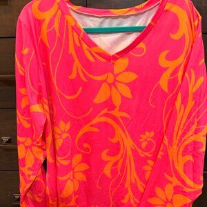 Long Sleeve Plus Top Size 20W